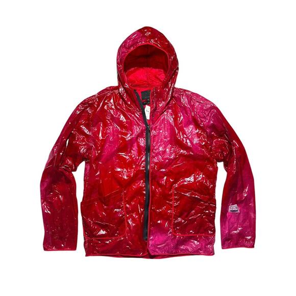 Candy paint glossy airbrushed windbreaker
